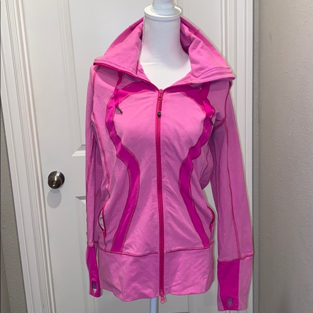 Hot pink lululemon jacket
